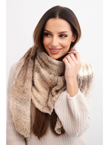 Дамски плетен зимен вълнен шал