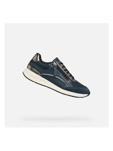 Тъмносини дамски маратонки Geox Bulmya