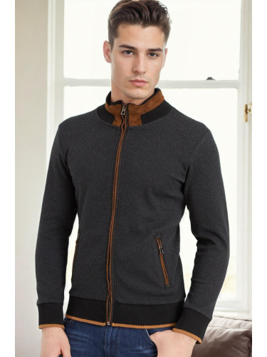 Мъжки суитшърт Dewberry, антрацит