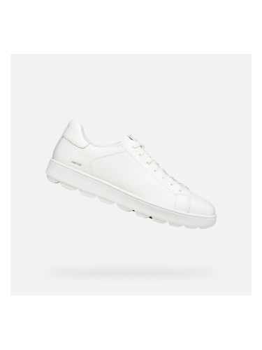 Бели мъжки маратонки Geox Spherica Ecub-1 B