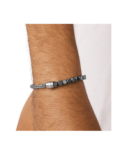 Мъжка гривна с хематит Diesel DX1647931