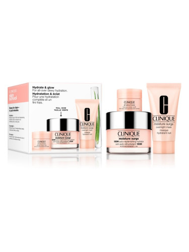 Clinique Hydrate & Glow Set подаръчен комплект за интензивна хидратация