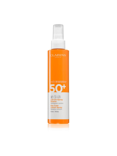 Clarins Sun Care Lotion Spray слънцезащитен спрей SPF 50+ 150 мл.