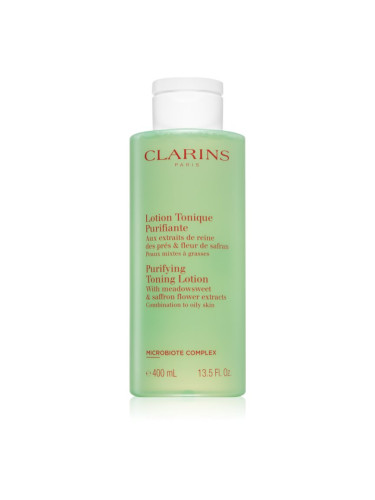 Clarins Purifying Toning Lotion подхранващ почистващ тоник 400 мл.