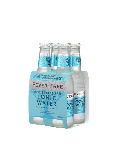 Медитърениън Тоник FEVER TREE 4 X 200 ml