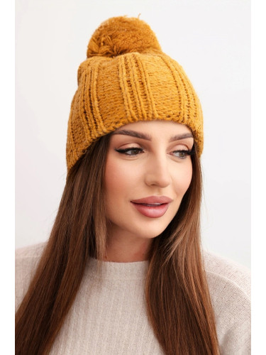 Зимна шапка Kesi Idalia K284 горчица