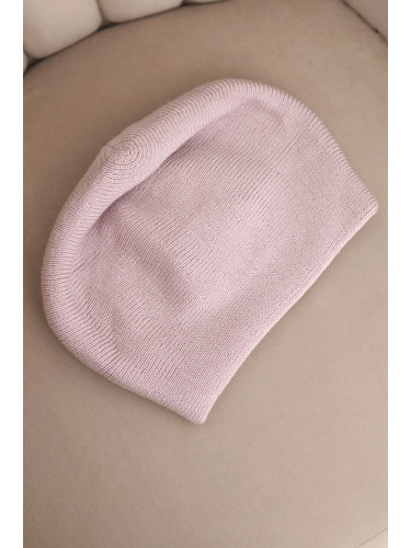 Дамска класическа вълнена шапка Kesi K420, лилава