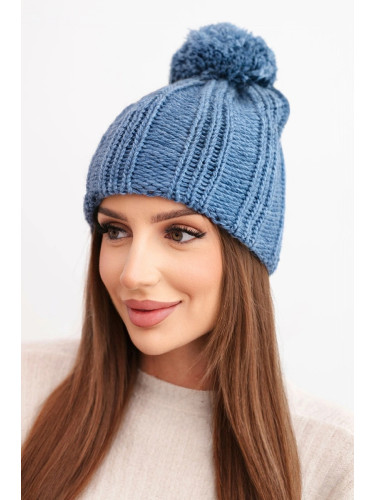 Зимна шапка Kesi с полар Idalia K284 деним
