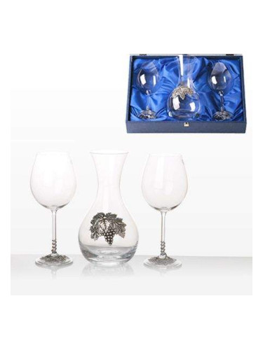 Декантер с 2 чаши F005102