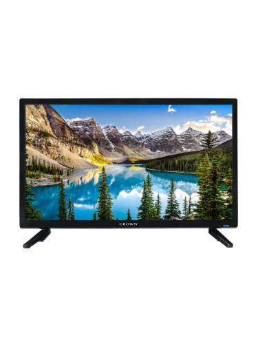 Телевизор Crown 24KA12VWS SMART TV 12V , 1366x768 HD Ready , 24 inch, 60 см, Android , Smart TV