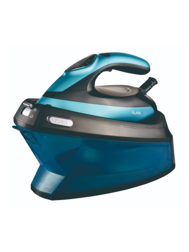 Парогенератор Oliver Voltz OV51052A, 3200W, 1.5 л, 3 настройки на парата, Керамична плоча, LED дисплей, Тюркоаз