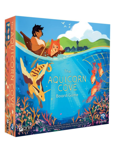 Настолна игра The Aquicorn Cove Board Game - Семейна