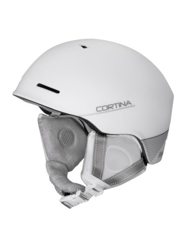 Etape CORTINA Дамска скиорска каска, бяло, размер (53 - 55)