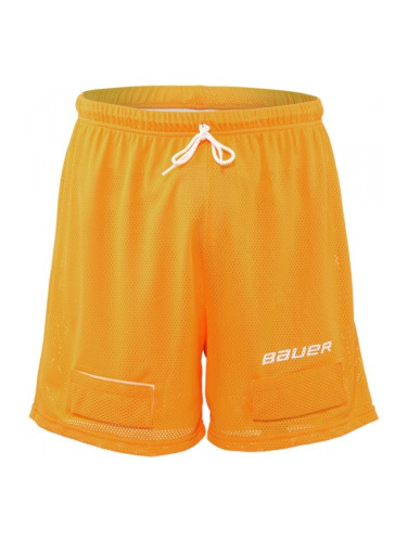 Bauer CORE MESH JOCK SR Панталони  с бандаж и ластични презрамки, жълто, размер