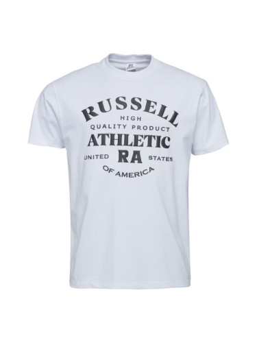 Russell Athletic T-SHIRT Мъжка тениска, бяло, размер
