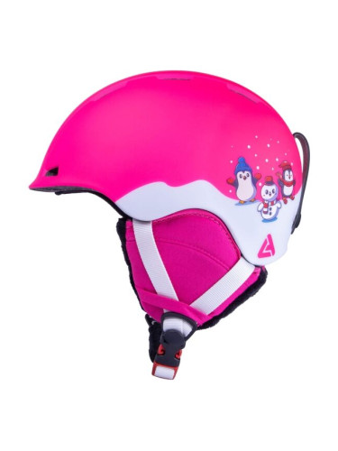 Laceto PENGUIN Детска ски каска, розово, размер (48 - 52)
