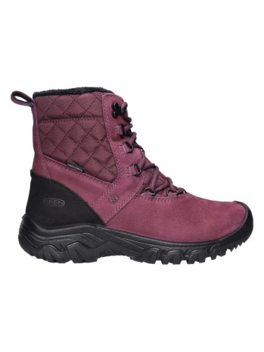 Keen GRETA BOOT II WP Дамски зимни обувки, винен, размер 37