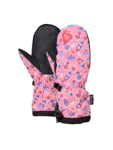 Matt KIDS MITTEN Детски  ръкавици с оформен палец, розово, размер 4Y
