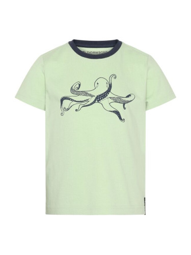 DIDRIKSONS MYNTA Тениска за момчета, светло-зелено, размер