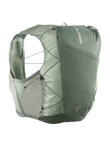 Salomon ACT SKIN 12 NO FLASKS Универсално елече за бягане, светло-зелено, размер