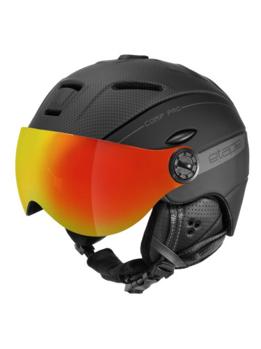 Etape COMP PRO Каска с визьор, черно, размер (55 - 58)