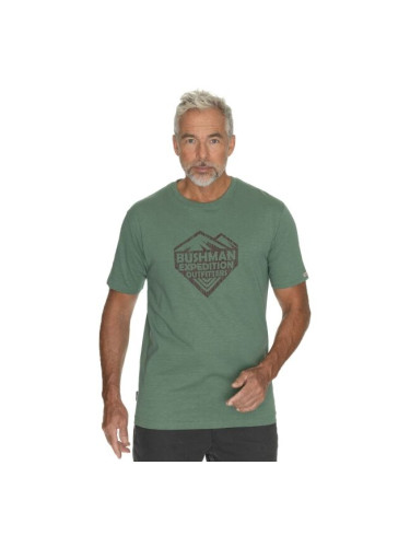 BUSHMAN ELIAS Мъжка тениска, зелено, размер XXXL