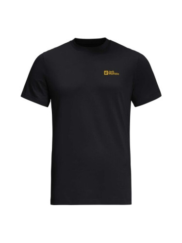 Jack Wolfskin ESSENTIAL T M Мъжка тениска, черно, размер