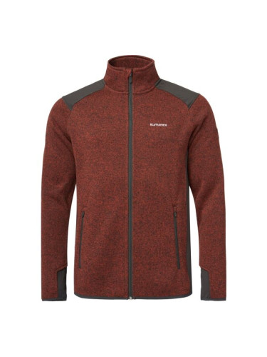 Klimatex NEVIS Мъжки комбиниран пуловер, кафяво, размер XXL