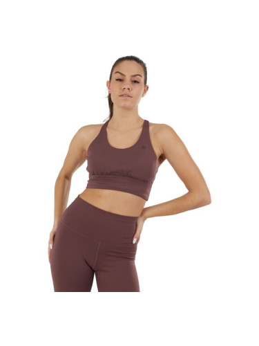 FUNDANGO VEXX Дамско фитнес бюстие, кафяво, размер