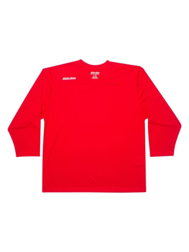 Bauer FLEX PRACTICE JERSEY YTH Детски екип за хокей, червено, размер