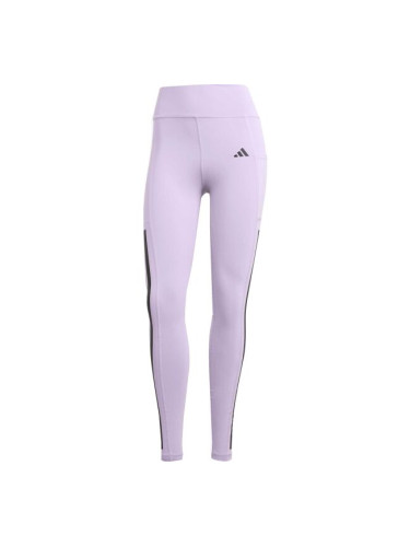adidas OPTIME 3-STRIPES FULL-LENGTH 1/1 Дамски клин, лилаво, размер