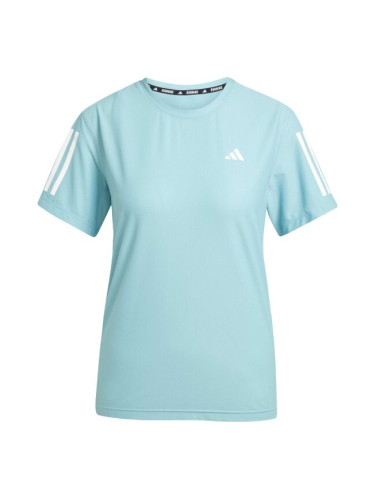 adidas OWN THE RUN B TEE Дамска тениска, светло-зелено, размер