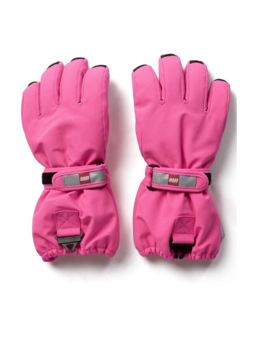 LEGO® kidswear LWAZUN 705 Детски ски ръкавици, розово, размер 110-116