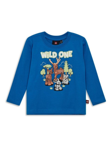 LEGO® kidswear LWTASI 700 Тениска за момчета, синьо, размер