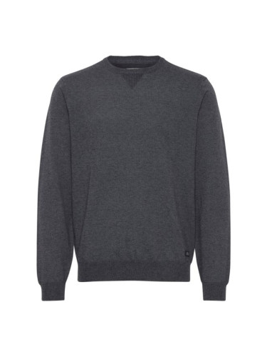 BLEND BHBRUTON Мъжки пуловер, тъмносиво, размер