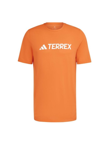 adidas TERREX MULTI CLIMACOOL LOGO Мъжка функционална тениска, оранжево, размер