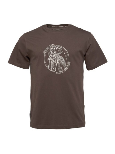 BUSHMAN AMISK Мъжка тениска, кафяво, размер
