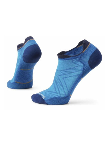 Smartwool RUN ZERO CUSHION LOW ANKLE SOCKS Мъжки чорапи за бягане, синьо, размер