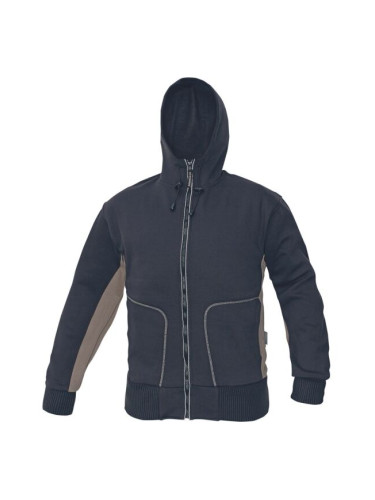 CERVA STANMORE NEW Мъжки суитшърт, тъмносиво, размер XXL