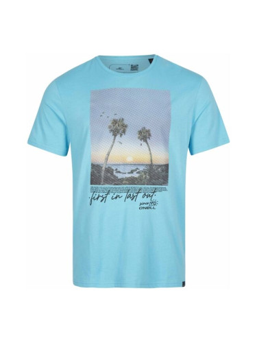 O'Neill LOREN T-SHIRT Мъжка тениска, светлосиньо, размер