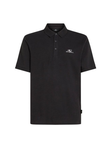 O'Neill SMALL LOGO Мъжка тениска с яка, черно, размер