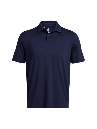 Under Armour T2G Мъжка тениска с яка, тъмносин, размер L