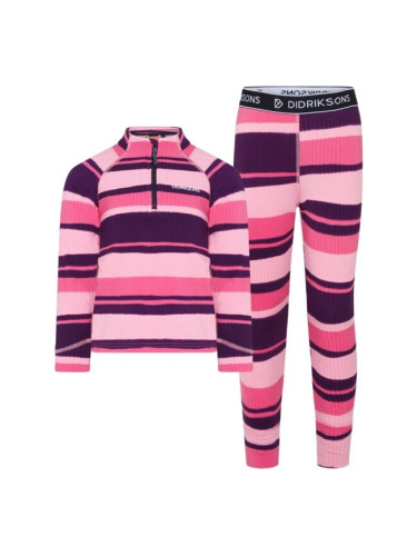 DIDRIKSONS JADIS Детско термобельо, розово, размер