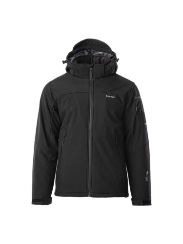 Hi-Tec GIKO Мъжко софтшелово яке, черно, размер