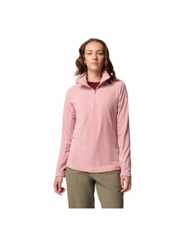 Columbia GLACIAL IV HALF ZIP Дамска туристическа блуза, розово, размер