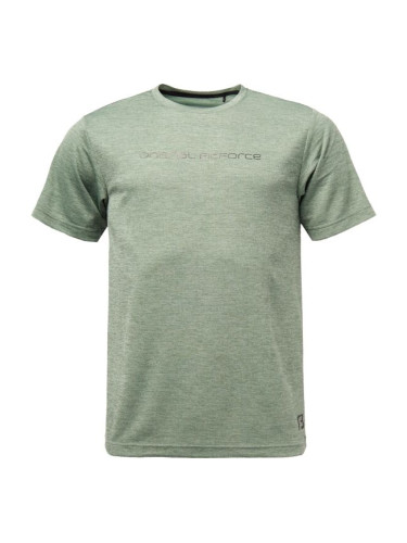 Fitforce TYLLO Мъжка фитнес тениска, светло-зелено, размер XXL