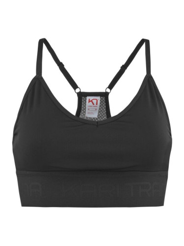 KARI TRAA VAR Дамско  спортно бюстие, черно, размер
