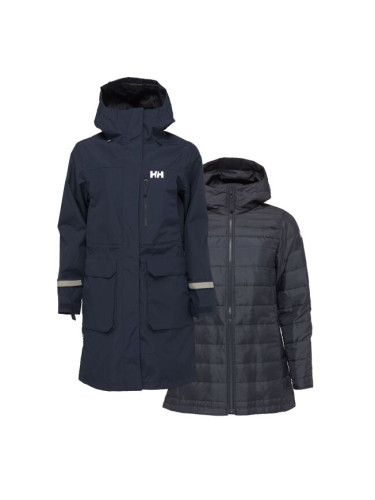 Helly Hansen W RIGGING COAT Дамско дълго яке, тъмносин, размер