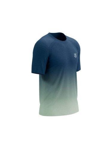 Compressport PERFORMANCE SS TSHIRT M Мъжка тениска за бягане, синьо, размер