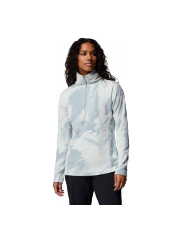 Columbia GLACIAL IV 1/2 ZIP Дамска суитшърт, светло-зелено, размер